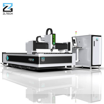 3015A Baja Karbon 12m / Min 2000W Pemotong Laser Serat 3000 * 1500mm Platform Pengalihan