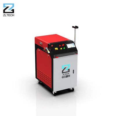 Minyak 1000w 1500w Fiber Laser Cleaner Penghilang Karat Sistem Pendingin Air Udara