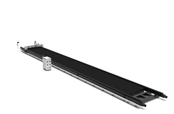 Ultra Large Format Sheet Metal Laser Cutter 24000mmx2500mm Untuk Lembaran Logam
