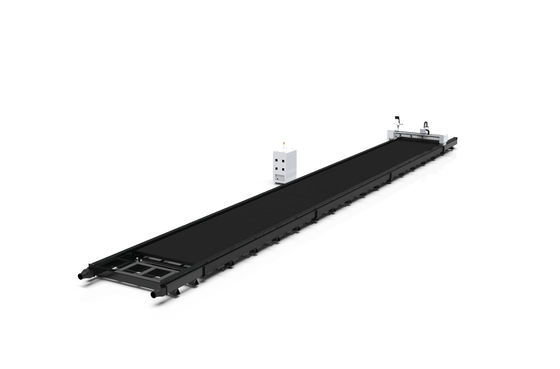 Ultra Large Format Sheet Metal Laser Cutter 24000mmx2500mm Untuk Lembaran Logam