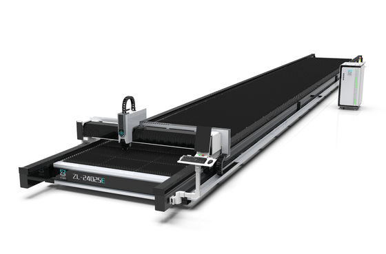 Ultra Large Format Sheet Metal Laser Cutter 24000mmx2500mm Untuk Lembaran Logam