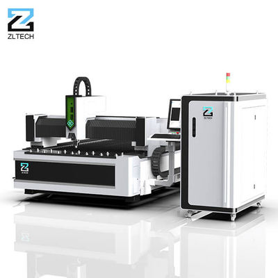 3015A Mesin Pemotong Laser Serat Profesional Pendingin Air Untuk Pemotongan Pipa / Lembaran Logam