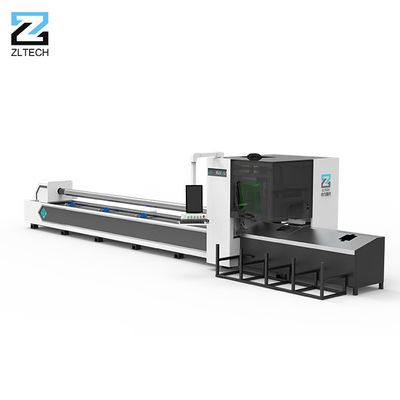 Mesin Pemotong Tabung Laser Serat Daya Tinggi 3000mm 6000mm Multi Chuck Bongkar Muat Otomatis
