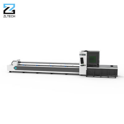 Mesin Pemotong Tabung Laser Serat Daya Tinggi 3000mm 6000mm Multi Chuck Bongkar Muat Otomatis