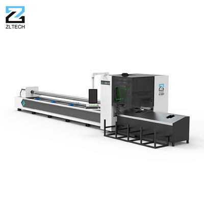 Mesin Pemotong Laser Pipa Logam Otomatis 2000W-8000W Mesin Pemotong Pipa Logam Laser CNC