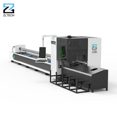 1kw 1.5kw 2kw Mesin Pemotong Tabung Logam Laser Stainless Steel Memuat Otomatis