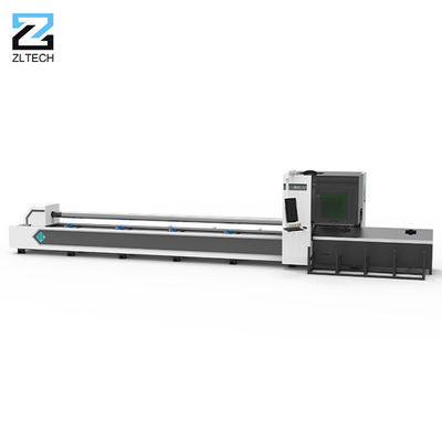 Pemotong Tabung Laser Serat Otomatis 2000W 3000W Pemotong Pipa Laser CNC