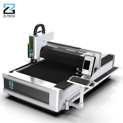 Mesin Pemotong Laser Serat Stainless Steel Kecil Carbon Steel Al Sheet 1500W 1300x900mm
